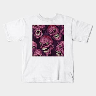 Halloween Monsters 24 - Zombie Kids T-Shirt